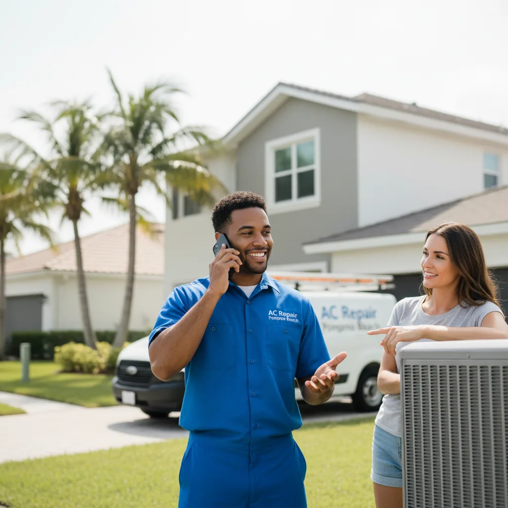 AC Repair Pompano Beach customer support in Celoron